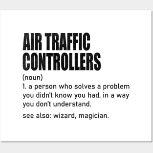 Funny Air Traffic Controllers Definition Posters and Art